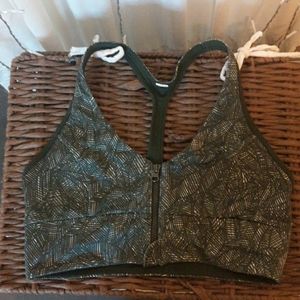 Lululemon Cool To Street Zipper Front Sports Bra 6